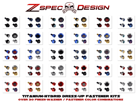 ZSPEC "Stage 1" Dress Up Bolts® Titanium/Billet Hardware Kit | 2023+ Nissan Z 3.0TT (00843612107602)