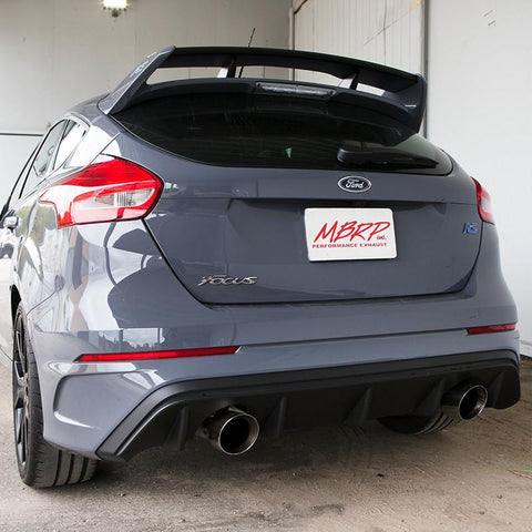 MBRP Installer Series Aluminized Cat-Back Exhaust System | 2016-2017 Ford Focus RS (S4203AL)