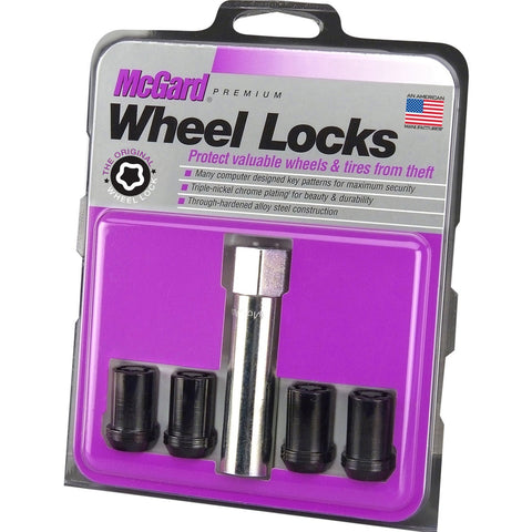 McGard Tuner Style Cone Seat Wheel Locks / Black (25357)