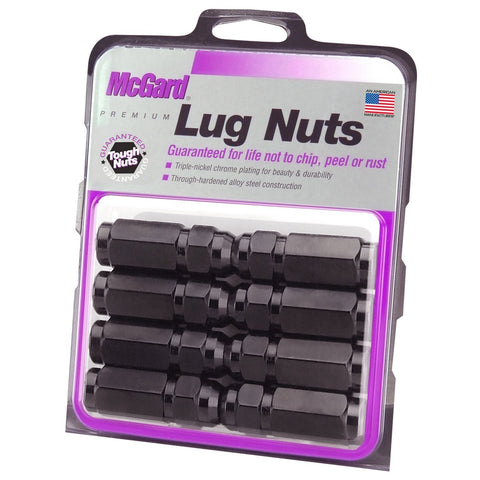 McGard Cone Seat Style Lug Nuts / Black (64816)