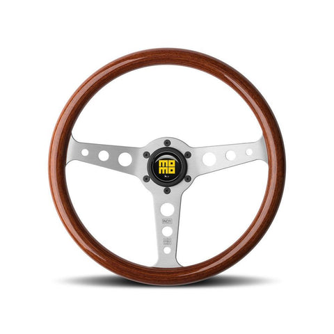 MOMO Indy 350mm Mahogany Wood Steering Wheel (IND35MA0P)