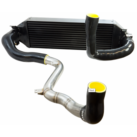 mountune Intercooler Upgrade with Charge Pipes | 2016-2018 Ford Focus RS (2536-ICK-BLK)