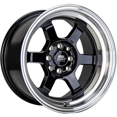 MST Time Attack 16x8 5x4.5 20mm Offset Wheel (01T-6865-20-BLK)