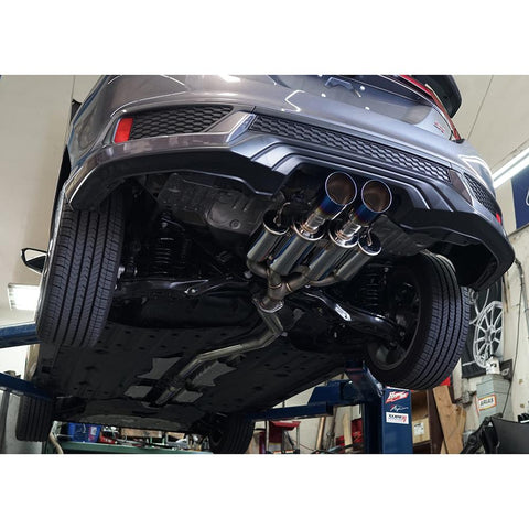 MXP Comp RS Exhaust System | 2017-2021 Honda Civic Si Coupe (MXCRFC3CPB)