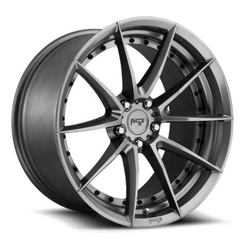 Niche M197 Sector 5x114.3 19" Gloss Anthracite Wheels
