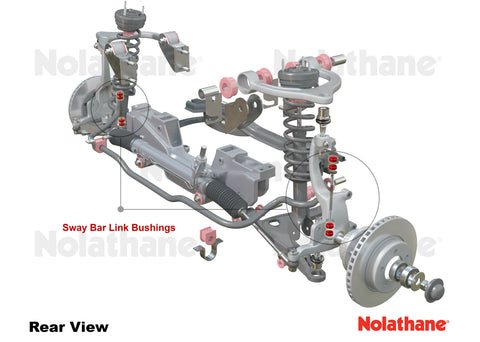 Nolathane Front Sway Bar - Link Bushing Kit | 1990-1999 Mazda Miata (REV006.0044)