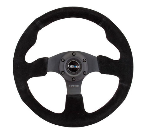 NRG 320mm Sport Suede Steering Wheel Race