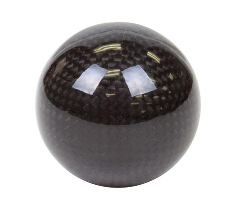NRG Ball Style Universal Black Carbon Fiber Shift Knob - Modern Automotive Performance
