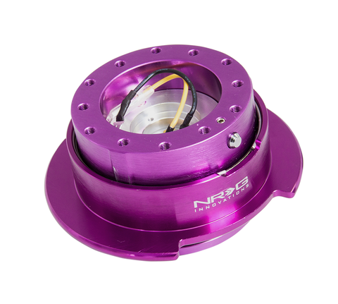 NRG Steering Wheel Quick Release Kit Gen 2.5 (interchangeable Ring) - Purple Body/Purple Ring - Modern Automotive Performance
