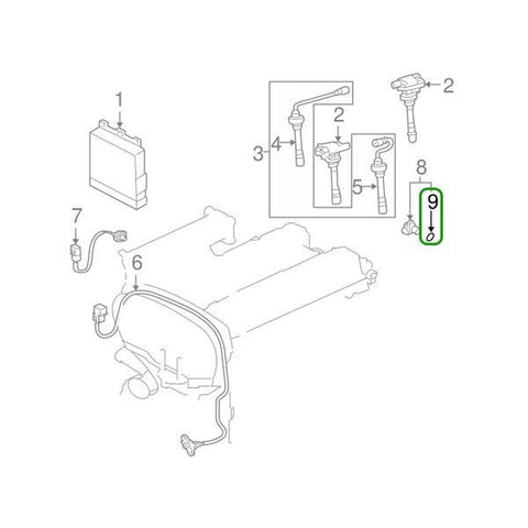 Mitsubishi OEM Cam Position Sensor O-Ring | Multiple Fitments (MD622021)