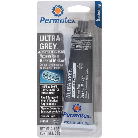 Permatex Ultra Grey RTV Silicone - 3.5oz (82194)