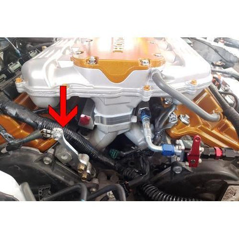 Power Rev Racing Engine Side Wiring Ground Bracket | Multiple Fitments (P034)