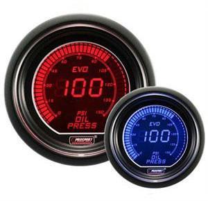 Prosport Evo Series 52mm Digital Oil Pressure Gauge - Modern Automotive Performance
