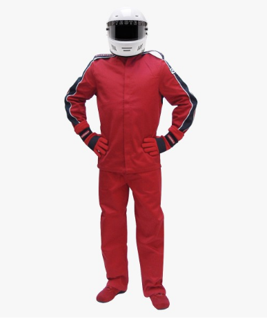 Pyrotect SFI-5 Eliminator Two Piece Racing Suit - Red (22J0102+22P0102)