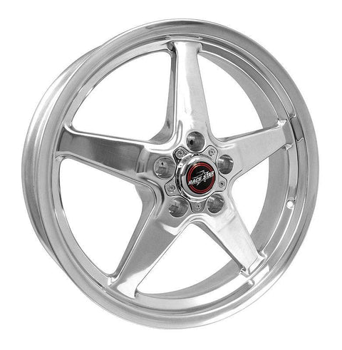 Race Star Drag Star Wheel - 18x5 Size / 5x115 Bolt / 3.07 CB / 20 Offset - Polished (92-850445DP)