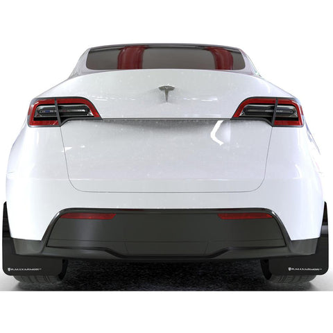 RallyArmor Mud Flaps | 2020-2021 Tesla Model Y (MF72-UR-BLK)