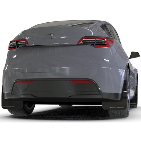 RallyArmor Mud Flaps | 2020-2021 Tesla Model Y (MF72-UR-BLK)
