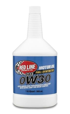 SAE 0W30 Synthetic Motor Oil 1 Quart Red Line Oil