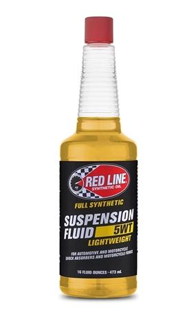 Suspension Fluid Synthetic Lightweight 5WT 16oz Red Line Oil