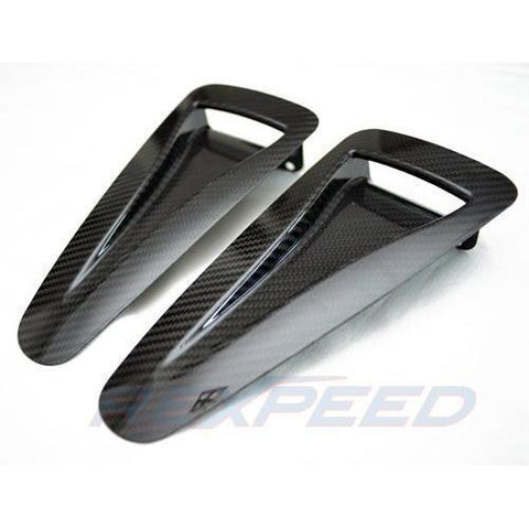 Rexpeed Dry Carbon Naca Ducts | 2009-2019 Nissan R35 GT-R (N09)