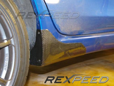 Rexpeed Carbon Spats Non Aero Kit (Mitsubishi Evo X) - Modern Automotive Performance
 - 4
