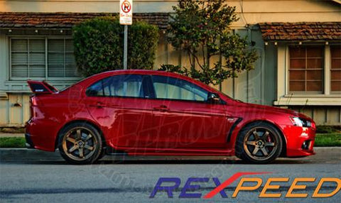 Rexpeed Carbon Side Spat - Aero Kit (Mitsubishi Evo X) - Modern Automotive Performance
 - 2