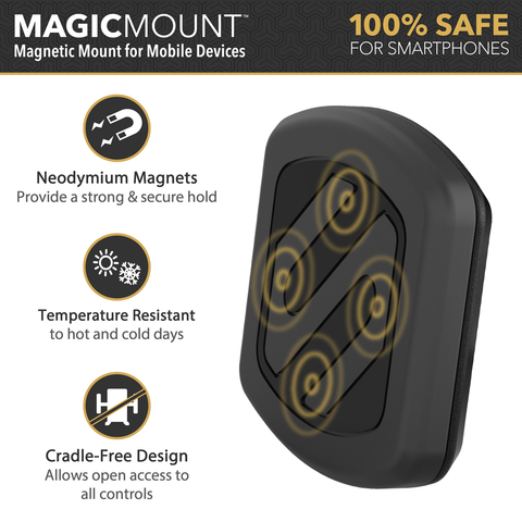 Scosche MagicMount Magnetic Cup Holder Mount (MAGCUPM-SP1)