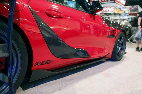 Seibon OEM-Style Carbon Fiber Door Garnish | 2020-2021 Toyota Supra (DG20TYSUP-OE)