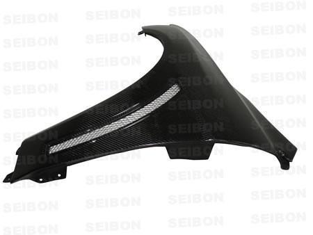Seibon Carbon Fiber Fenders 10mm Wide | 2008-2015 Mitsubishi Evo X (FF0809MITEVOX)