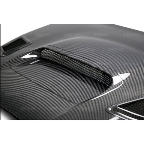 Seibon CS-Style Carbon Fiber Hood | 2015-2019 Subaru WRX/STI (HD15SBIMP-CS)