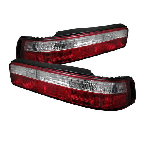 Spyder Auto Acura Integra 90-93 2Dr Euro Style Tail Lights - Red Clear - Modern Automotive Performance
