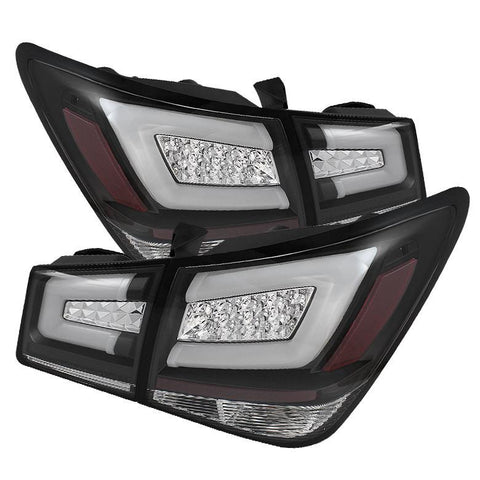 Spyder Auto  Chevy Cruze 2011-2014 Light Bar LED Tail Lights - Black - Modern Automotive Performance
