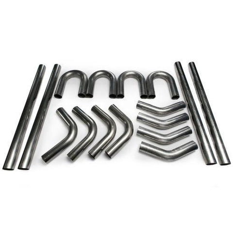 System1 Designs 2" 304 Stainless Mandrel Bend Header Exhaust DIY Kit 45 180 90 Degree Piping
