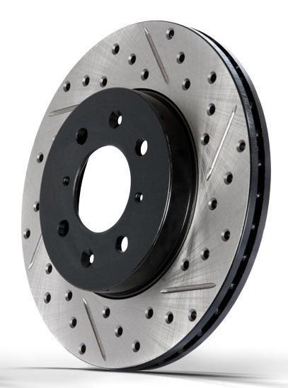 StopTech Drilled & Slotted Sport Rotor - Rear Left | Multiple Fitments (127.42105L)