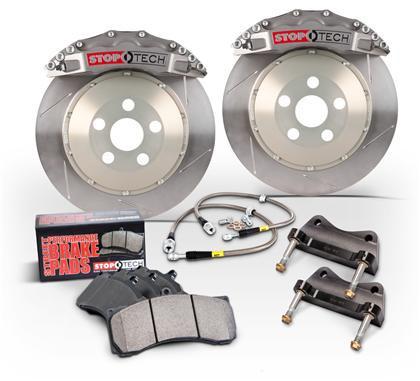 Stoptech Performance ST60 Trophy Style Brake Kit - Front | 2008-2015 EVO X (83.625.6700.R1)