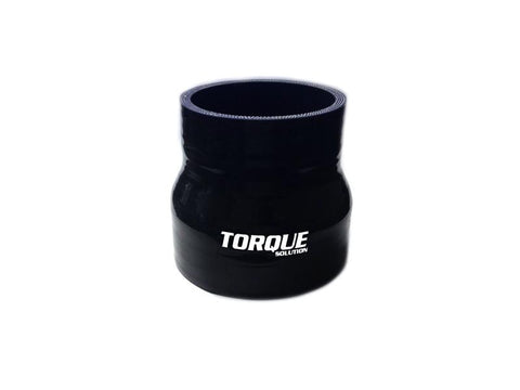 Torque Solution Transition Silicone Coupler - Black | (TS-CPLR-T23BK) - Modern Automotive Performance
