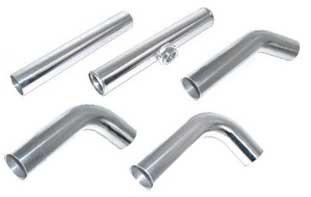 Treadstone Aluminum Piping / 1.50" 180 3" and 6" Leg | (AP150180) - Modern Automotive Performance
