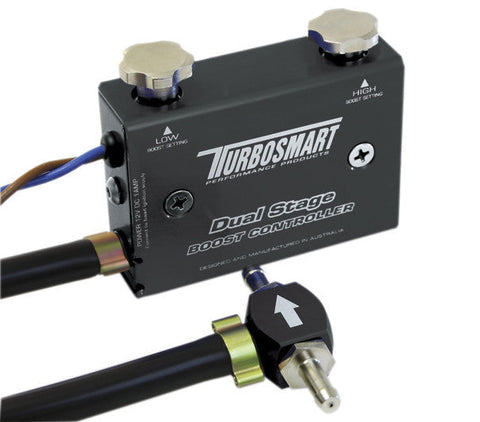 Turbosmart Dual Stage Boost Controller - Black | Universal   (TS-0105-1002)