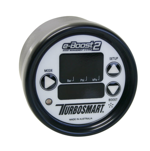 Turbosmart eB2 Electronic Boost Controller 66mm White/Black (TS-0301-1005)