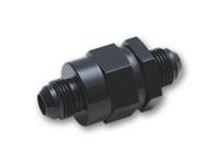 Check Valve with Integrated -10AN Male Flare Fittings by Vibrant Performance - Modern Automotive Performance

