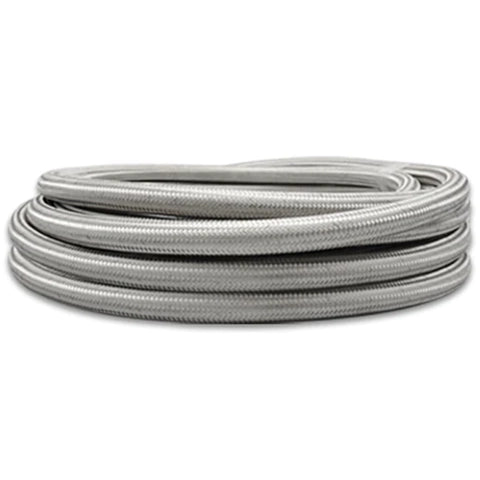 Vibrant Performance 2ft Roll of Stainless Steel -8AN Braided Flex Hose (11908)
