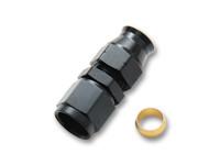 '-8AN Female to 1/2" Tube Adapter Fitting (with Brass Olive Insert) by Vibrant Performance - Modern Automotive Performance
