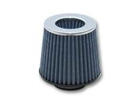 Open Funnel Performance Air Filter (2.5" inlet I.D.) Chrome Cap by Vibrant Performance - Modern Automotive Performance
