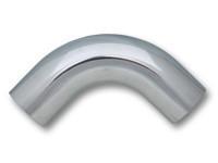 2.5" O.D. Aluminum 90 Degree Bend Polished by Vibrant Performance - Modern Automotive Performance

