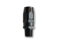 '-6AN Male NPT Straight Hose End Fitting; Pipe Thread: 1/4" NPT by Vibrant Performance - Modern Automotive Performance
