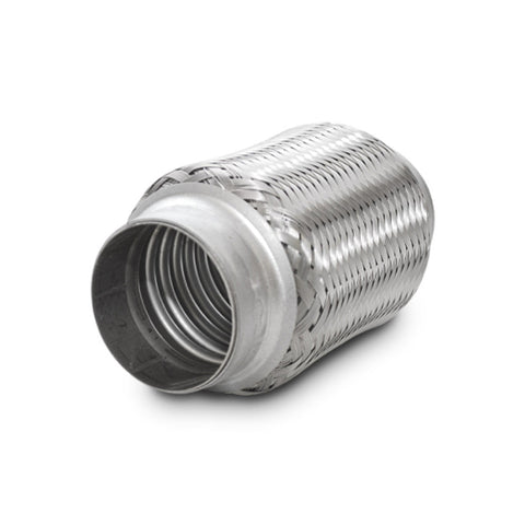 Vibrant SS Flex Coupling without Inner Liner - 1.5in inlet/outlet x 4in long (64304)
