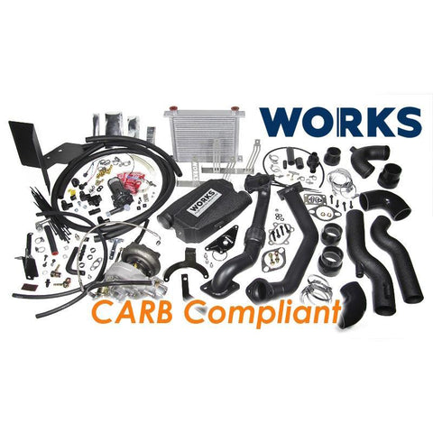 WORKS Stage 2 Calibrated/CARB Compliant Turbo Kit | 2013-2021 Subaru BRZ/Scion FR-S (142.212C)