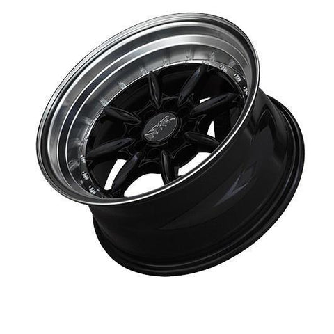 XXR 002.5 "The Saga" 4x100/114.3 15" Black ML Wheels