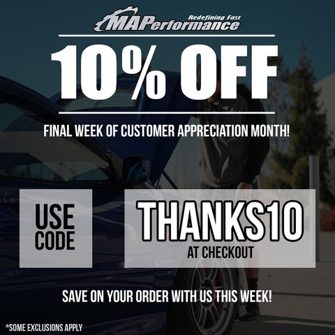 It's the final week of Customer Appreciation Month and we are giving you 10% Off!
