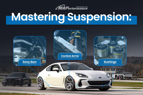 Mastering Suspension: How Sway Bars, Control Arms, & Bushings Boost Performance